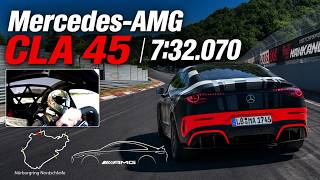 New Mercedes-AMG CLA 45 Nürburgring Onboard Lap! (New Record)