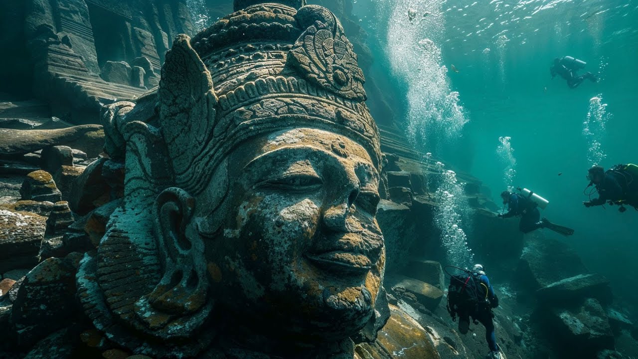 The Submerged City of Krishna DISCOVERED   Dwarka