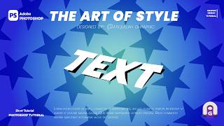 The Art of Style Text Effect in Photoshop | Easy 3D Typography Tutorial