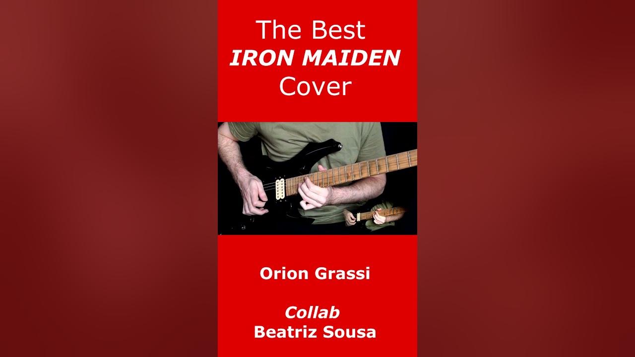 IRON MAIDEN - The Trooper | Orion Grassi W/ Beatriz Sousa 🔥 Guitar Cover