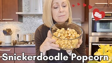 Cinnamon & Sugar Popcorn You Can