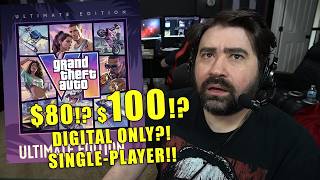 GTA VI PRICE FINALLY REVEALED! - $100?!, DIGITAL-ONLY?! NO ONLINE?