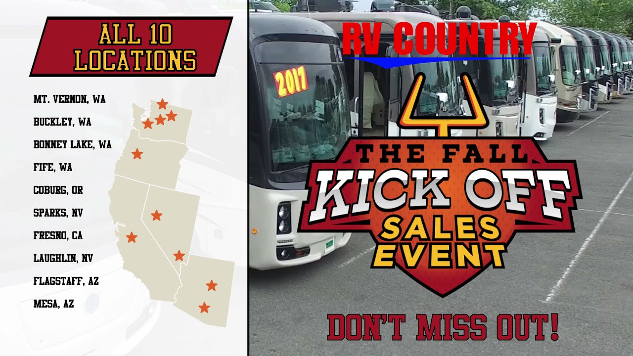 The Fall Kick Off Sales Event | RV Country