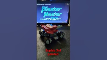 sophia 3rd painted blaster master #nintendo #retrogaming #games #3dprinting #painting