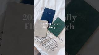 2027 A5 Daily Planner Flip-through ✨ Pre-order opens May 29, 8 PM KST #planneraddict
