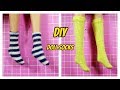 Ami DIY/ Cách may đôi vớ chân cho búp bê / How to Make Miniature Barbie Doll Socks |namdaik