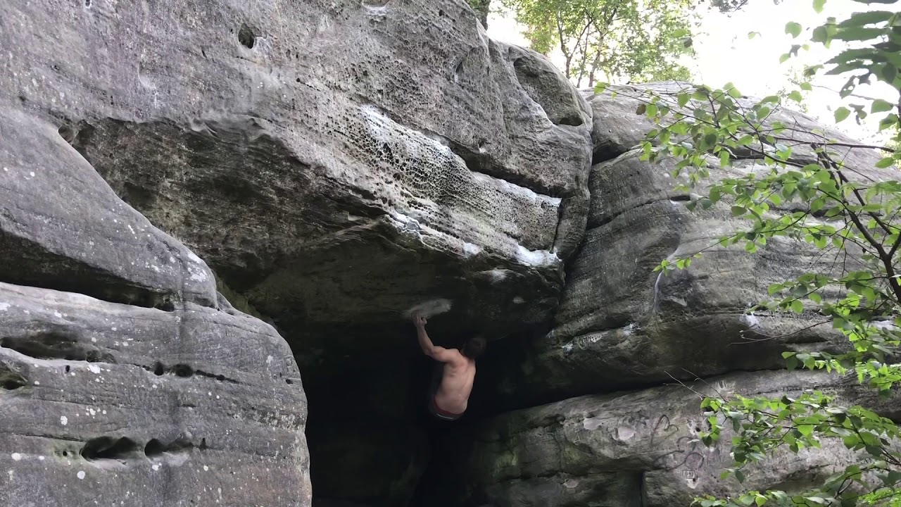 Brutus Low Start - 8A+ (V12) - First Ascent