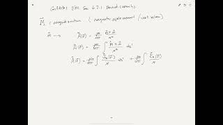 Griffiths 6.2.1 Bound Currents