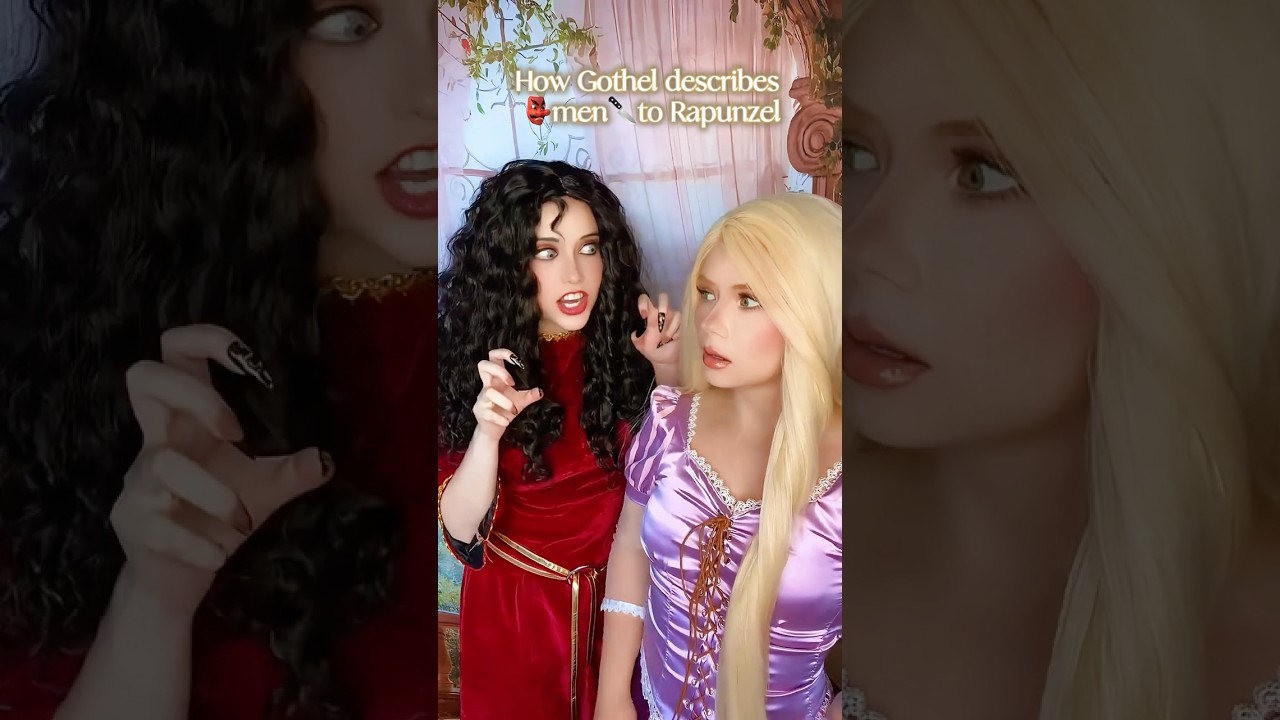 Describing MEN 👹 | Rapunzel and Gothel (@witchera_) #cosplay | Tangled