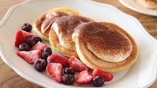 Mascarpone Cream Souffle PancakesHidaMari Cooking