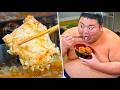 10,000 Calorie Sumo Wrestler Diet?! Sweet & Sour Chicken, Tempura & Meatball Soup🔥