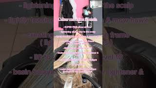 Colour correction formula Pink edition everything we did for... #Shorts #blondedbyellie