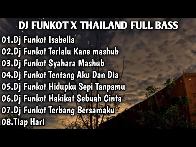 DJ TIKTOK TERBARU 2024▪︎DJ FUNKOT X THAILAN ISABELLA X SUCI DALAM DEBU MASHUB KANE FULL BASS.VIRAL. class=