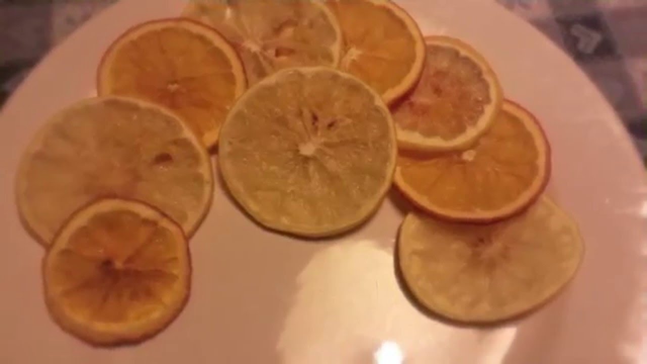 tutorial come essiccare fette arance al microonde DIY YouTube