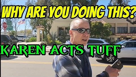 MALE KAREN TO THE RESCUE | 1st AMENDMENT AUDIT