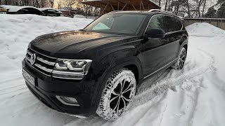 Volkswagen teramont 2019г, 115.000км, 3.6i - 280лс, цена 4.200.000 рублей.