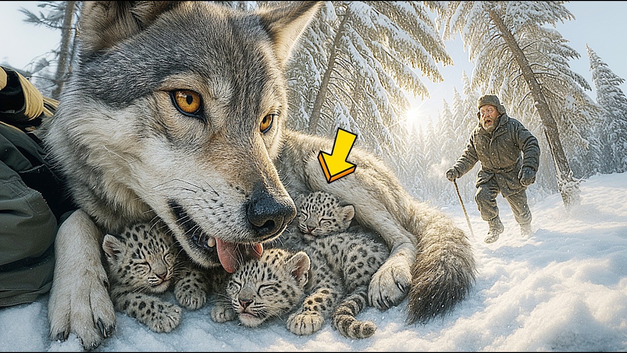 ВОЛЧИЦА КАЖДУЮ НОЧЬ ВЫЛА У ДОМА ЛЕСНИКА… КОГДА ОН ПОШЁЛ ЗА НЕЙ, ОН НЕ ПОВЕРИЛ СВОИМ ГЛАЗАМ!