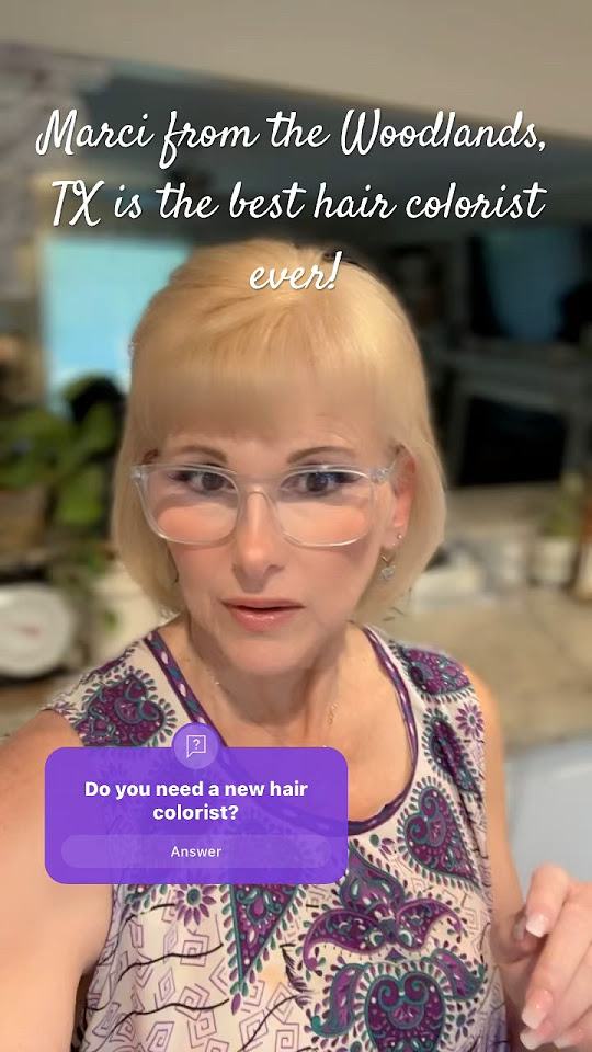Best hair colorist in Houston Texas! blessings haircolorist salon 