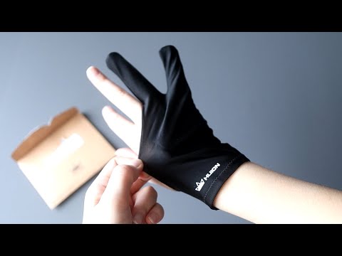 Huion Artist Glove Unboxing 