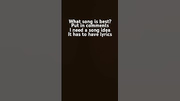 Thumbnail of #qanda #choose #comment #song #lyrics #lyrical #lyric