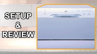 SPT Countertop Dishwasher for Small Kitchens! Setup & Review