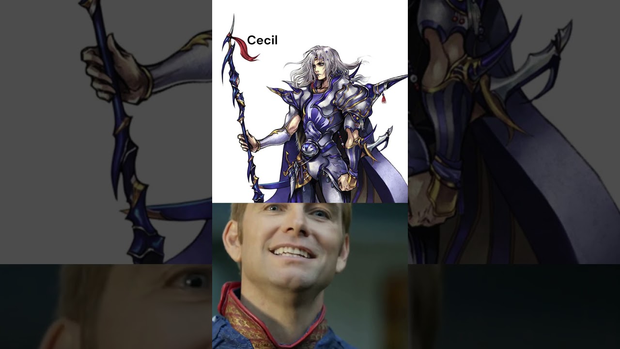 Ranking Final Fantasy Protagonists Meme Edition