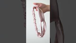 The Effortless Hair Accessory You'll Reach for Daily #sleep #haircare#silk  #HairAccessories