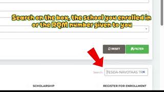 BSRS Steps on How to Enroll in a Program