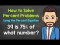 Understanding Percent Problems