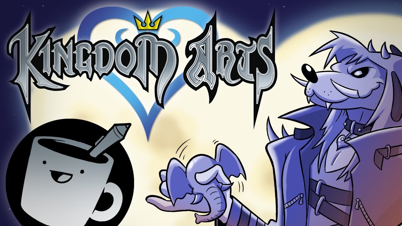 Artists Try Drawing Kingdom Hearts Characters (That They've Never Seen)