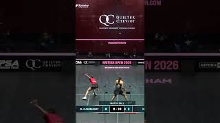 Fantastic from the World No.1 😮‍💨Watch British Open Highlights and Replays on SQUASHTV 📺