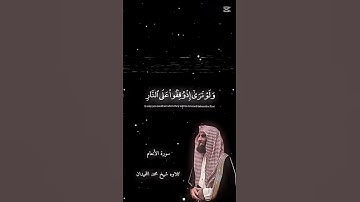 سورة الانعام#محمد اللحيدان #
