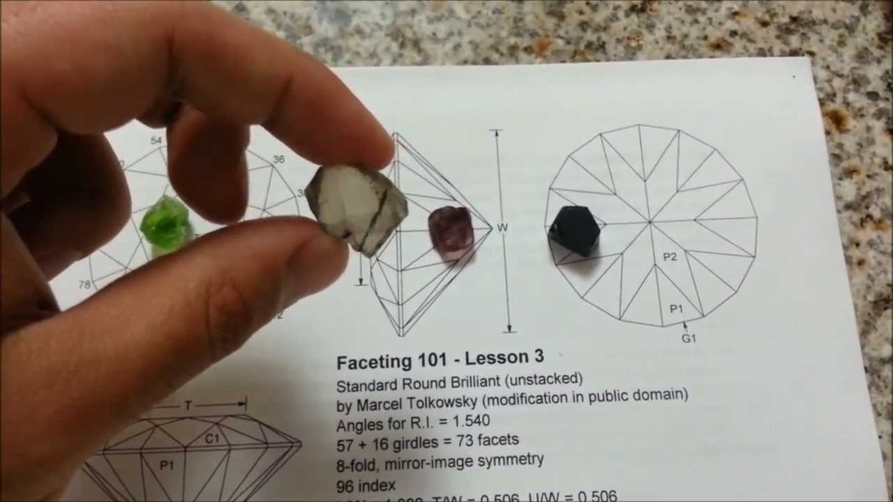 Faceting 101 Chapter 4 Choosing Rough YouTube