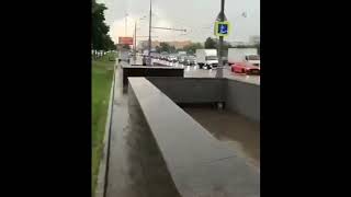 #Дожди затопили Москву!