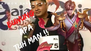 AAMON SAVAGE !! #17 | BUWUNG APA TUH MAN? BUWUNG PUYUH !!