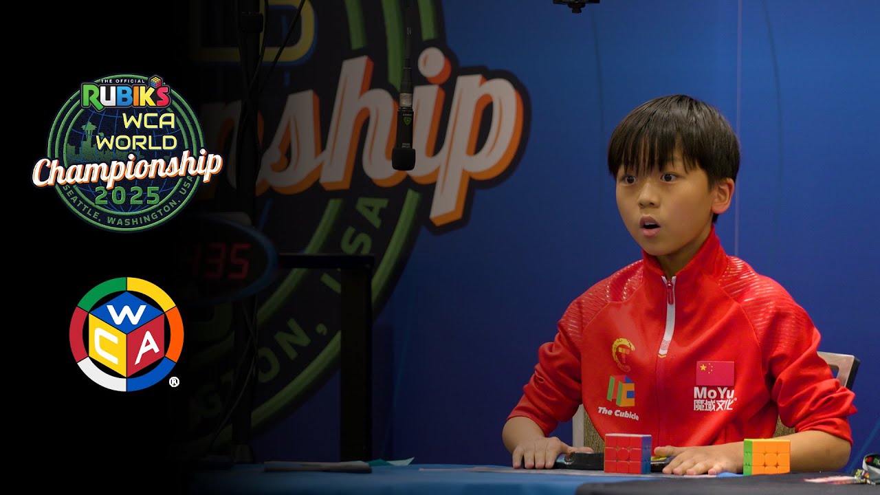 The Best Podium In Cubing History - Rubik's WCA World Championship 2025