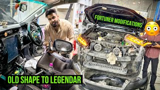 Old FORTUNER😳Converting into New FORTUNER LEGENDER😍🔥 at Detailing Devils 🔥