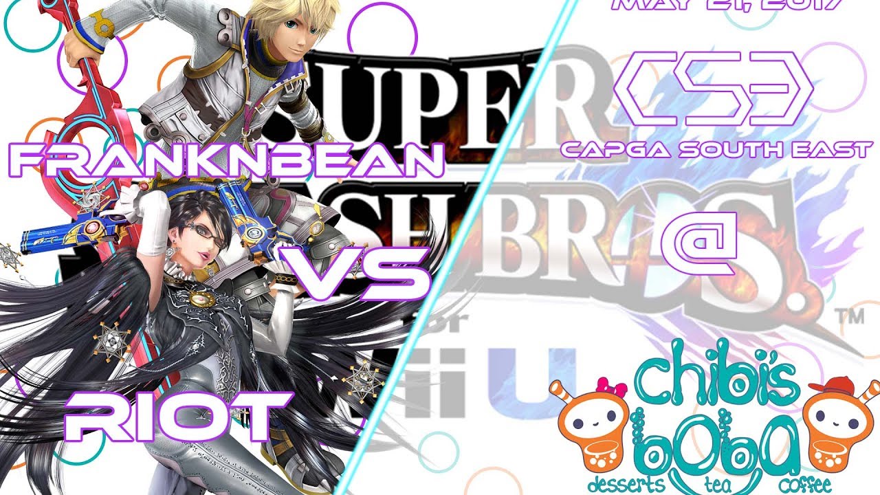 Capga's Smash 4 Tournament May 21, 2017 Franknbean vs Riot