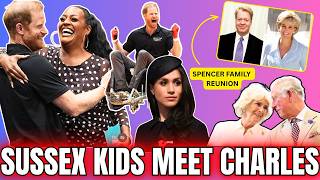 SUSSEX KIDS MEET CAMILLA & CHARLES, Meghan Stays Hidden, Diana Family Reunion, Kate & Willy WORKING