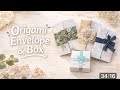 How to Make an Origami Envelope & Box | Easy Paper Craft