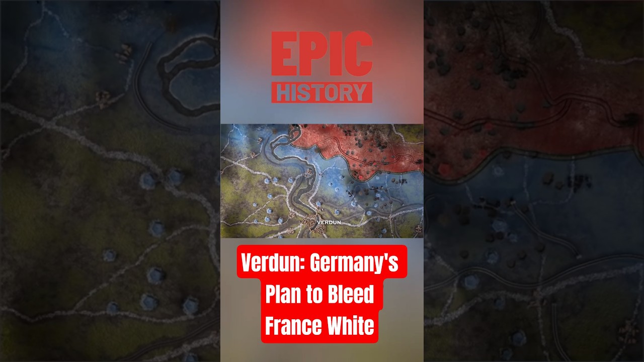 Verdun: Germany's Plan to Bleed France White