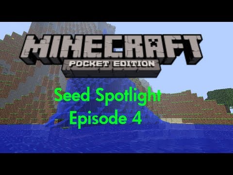 Minecraft PE Seed Spotlight: Ep. 4 - The Flat Land! - YouTube