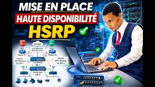 Configuration HSRP Cisco | Mise en place de la Haute Disponibilité Lab GNS3