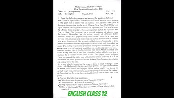 English Model question class 12||Dk knowledge study #class 12