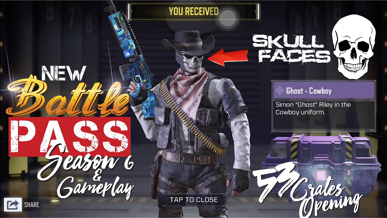 What Will You Get in Season 6 "Wild West" Battle Pass, "Seraph & Ghost" Cowboy Skin & Gameplay