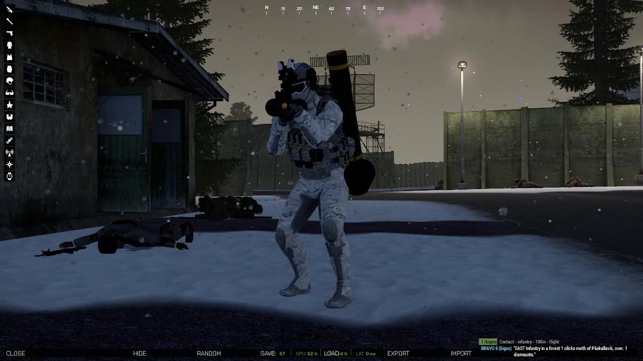 Arma 3 solo in the Storm of the Century