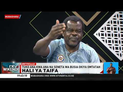 Seneta Okiya Omtatah azungumzia azma yake ya urais