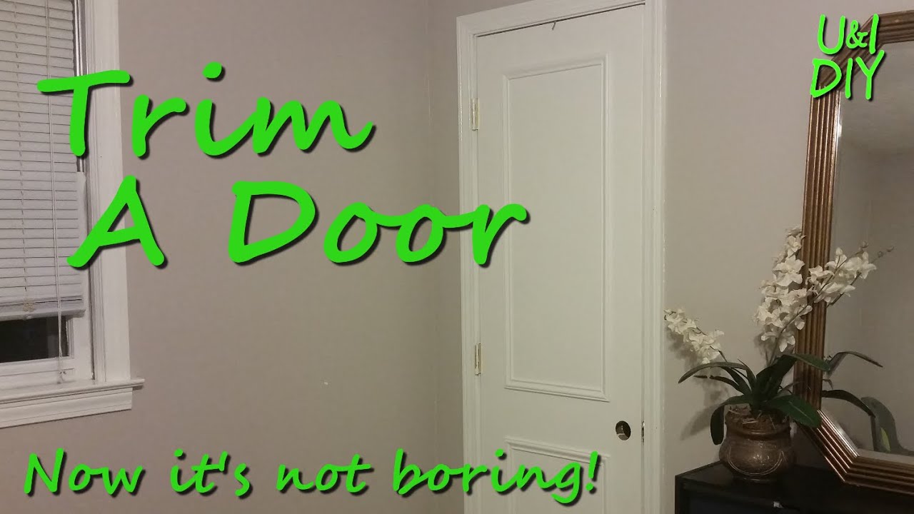 Trim A Door DIY Quick Tip YouTube