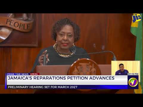 Jamaica's Reparations Petitions Advances | TVJ News
