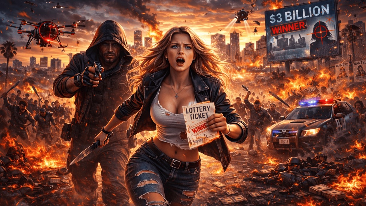 После выигрыша в лотерею 3 миллиардов долларов правительство настроило против неё весь город.